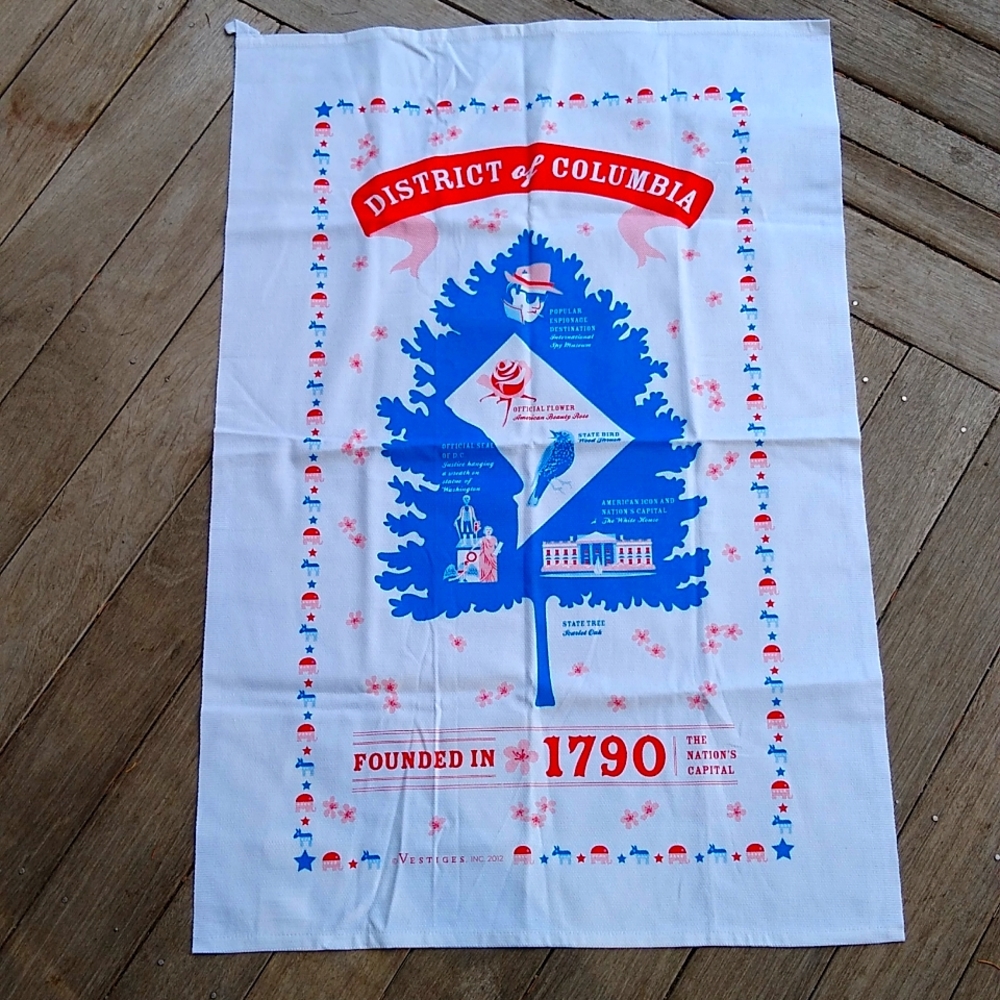 D.C. Tea Towel New & Gift-worthy!